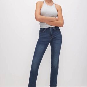 Good American Good Legs Straight Jeans